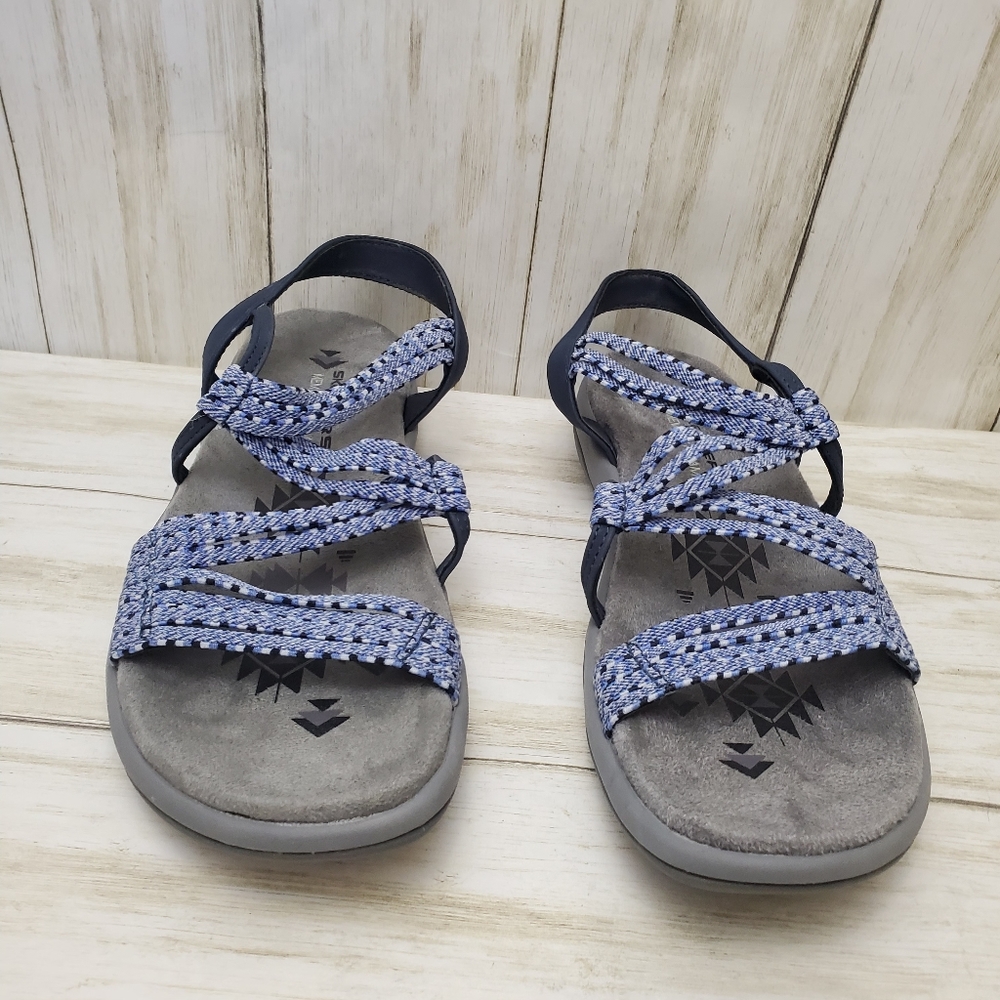 Skechers Reggae Slim Strappy Sandals Womens Size 7 - Picture 4 of 7